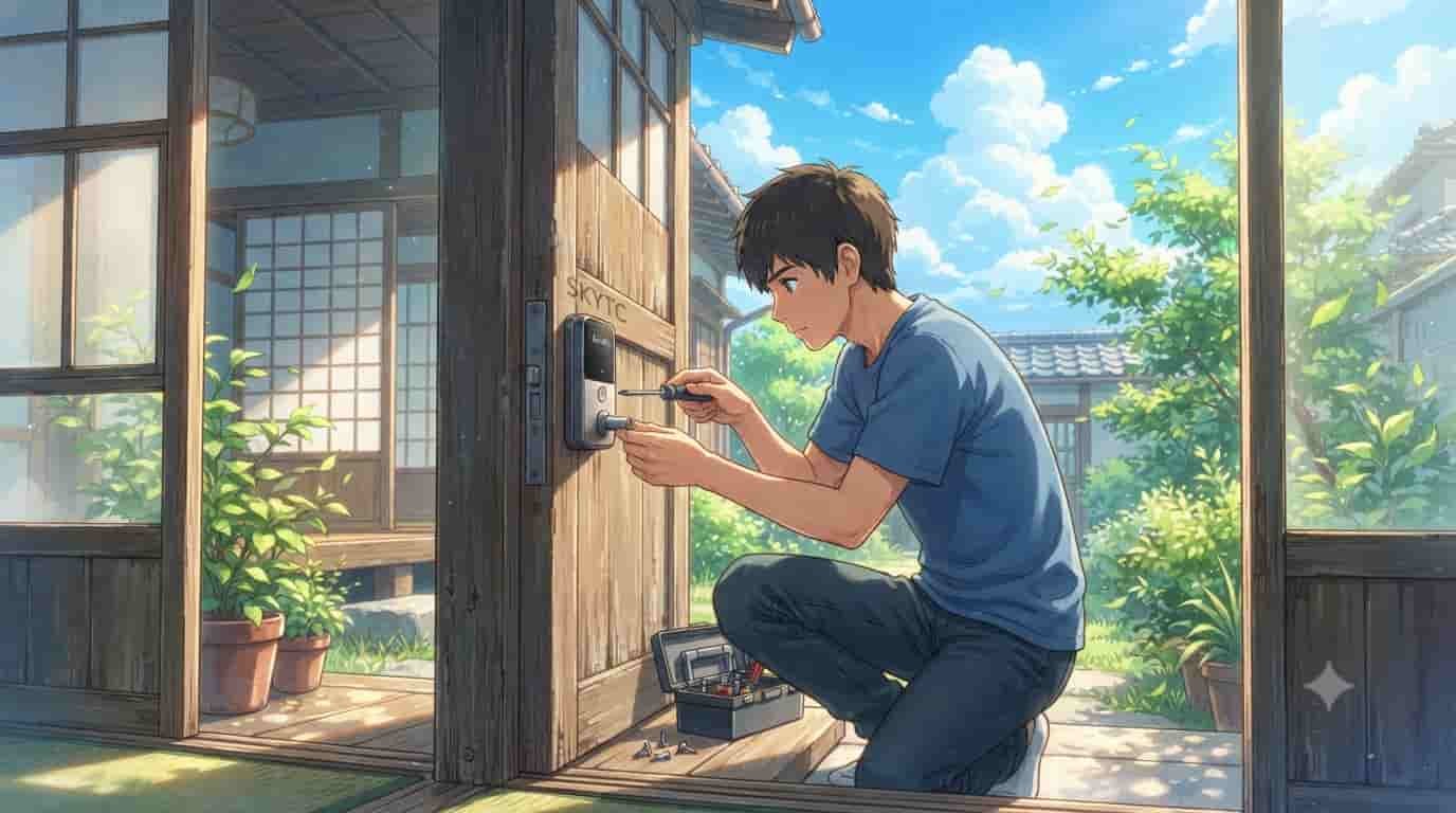 Fix Hornbill Smart Lock Jammed Wood Frame Error